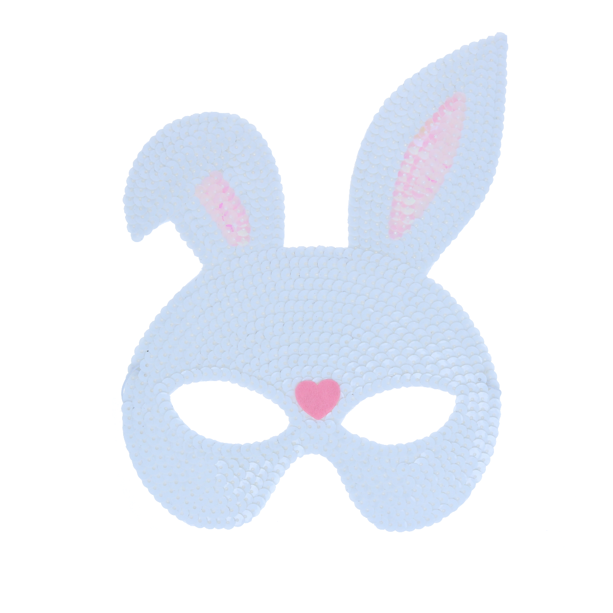 Masque lapin blanc Mercredi et Patati