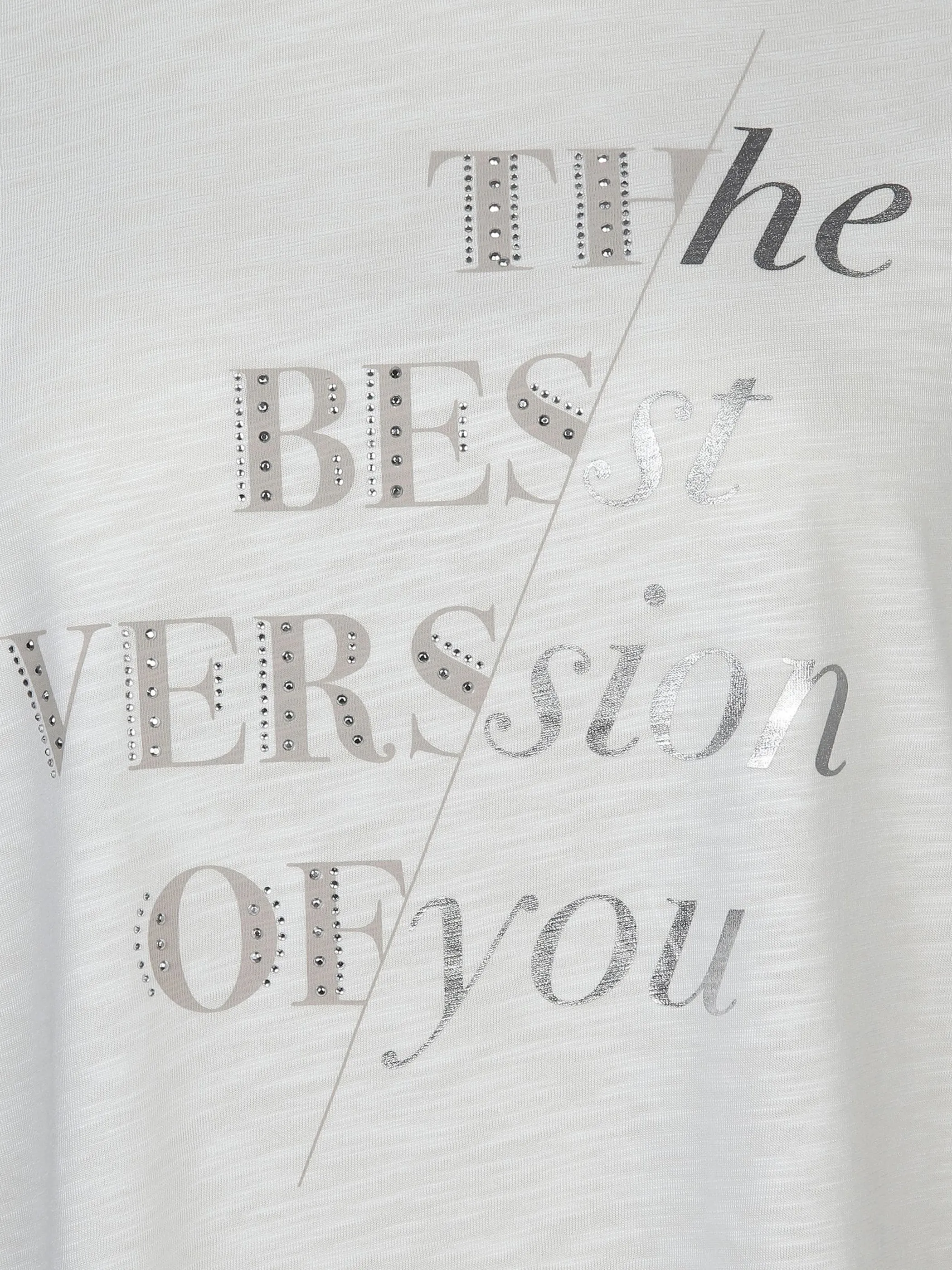 Große Größen Shirt mit Frontprint