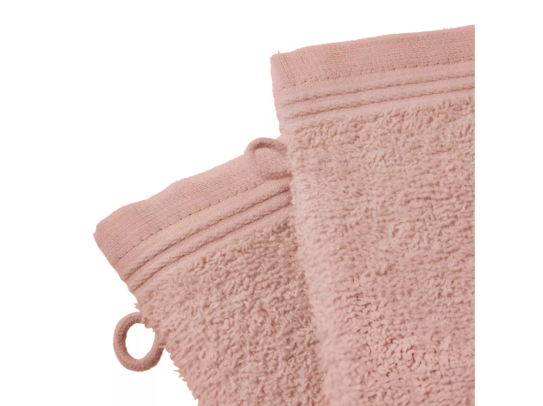Lot de 2 gants de toilette 