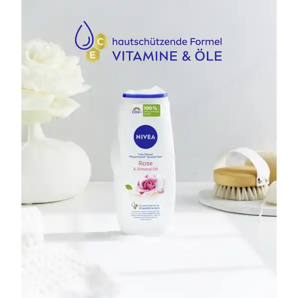 Pflegedusche Rose & Almond Oil