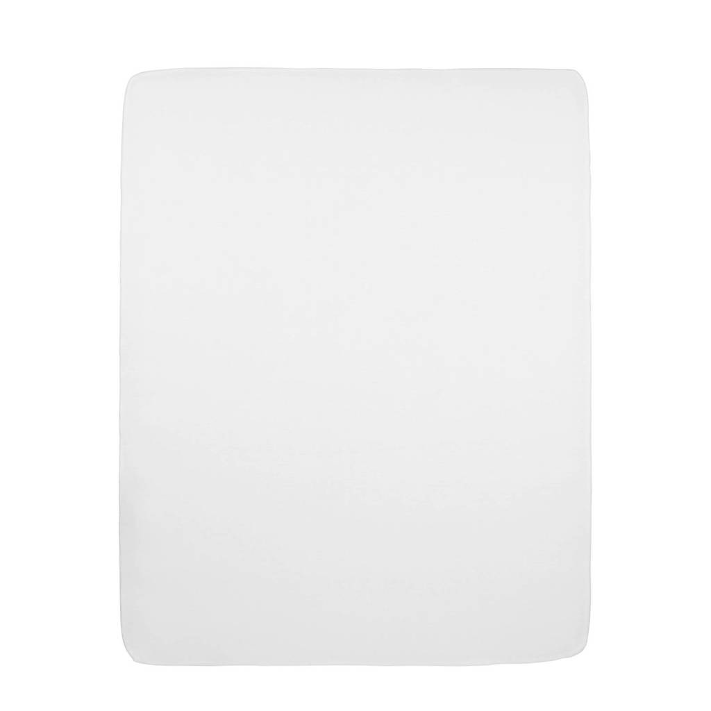 hoeslaken boxmatras 75x95 cm wit