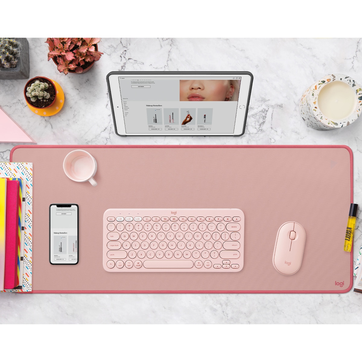 Logitech Studio Series musematte (dark rose)