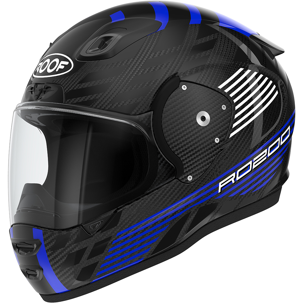 Roof - Casque RO200 Carbon Speeder Noir / Bleu
