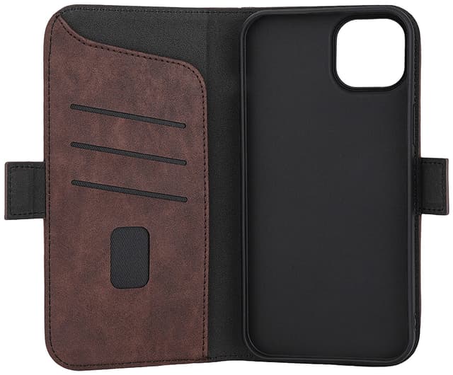 Gear iPhone 15 Plus pungetui (brun)
