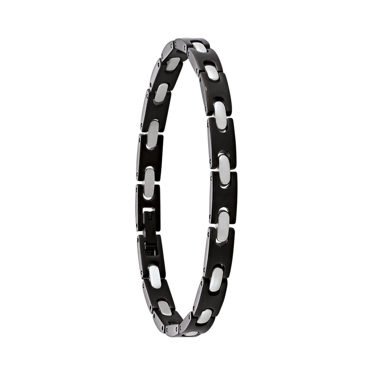 Bracelet homme Jourdan Dinema acier bicolore