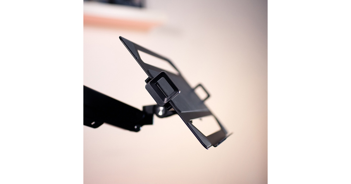 ArozziAlzare - Laptop Holder Black bevestiging  (Zwart)