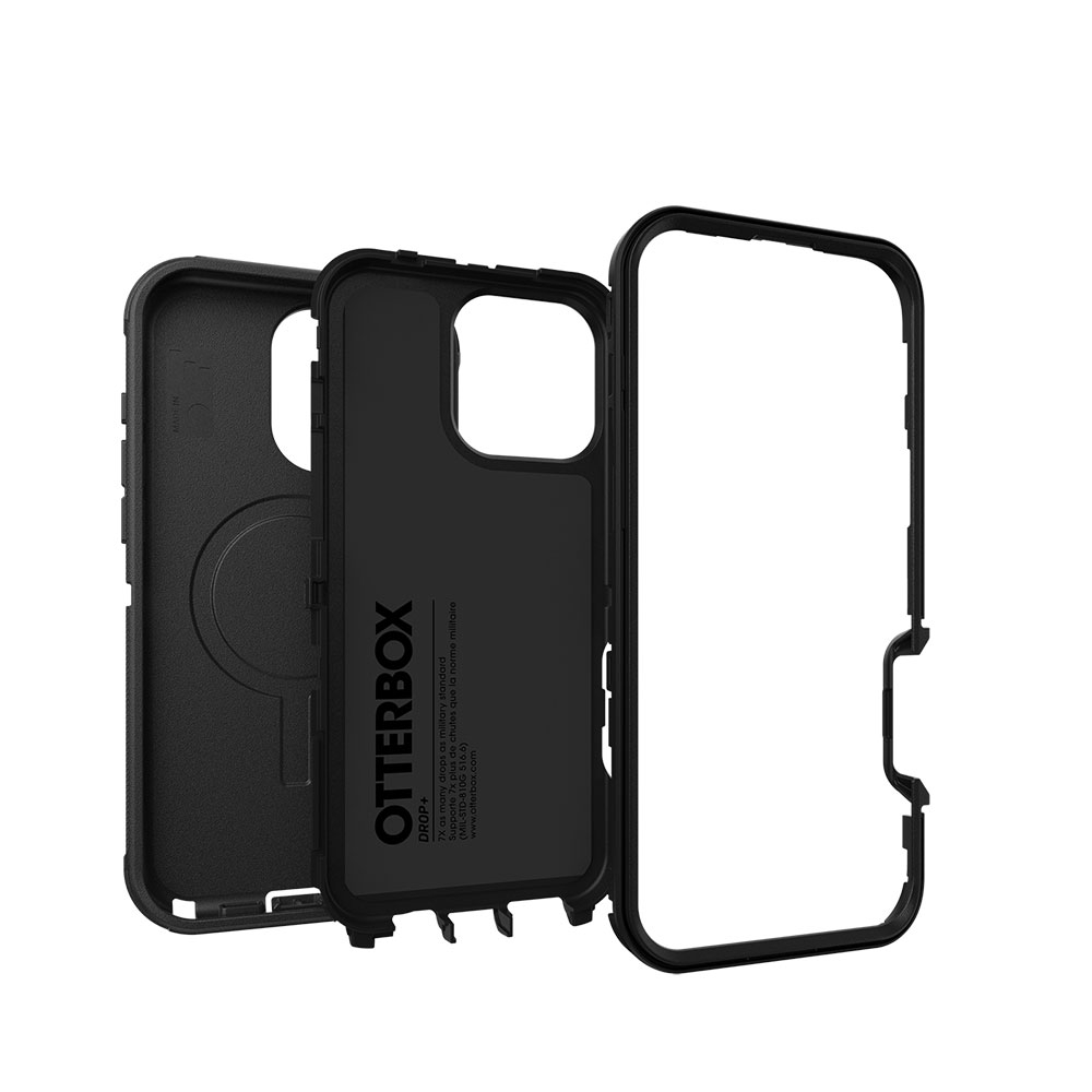 iPhone 16 Pro Max MagSafe Outdoor Schutz Hülle Defender Series (77-95989) - Schwarz