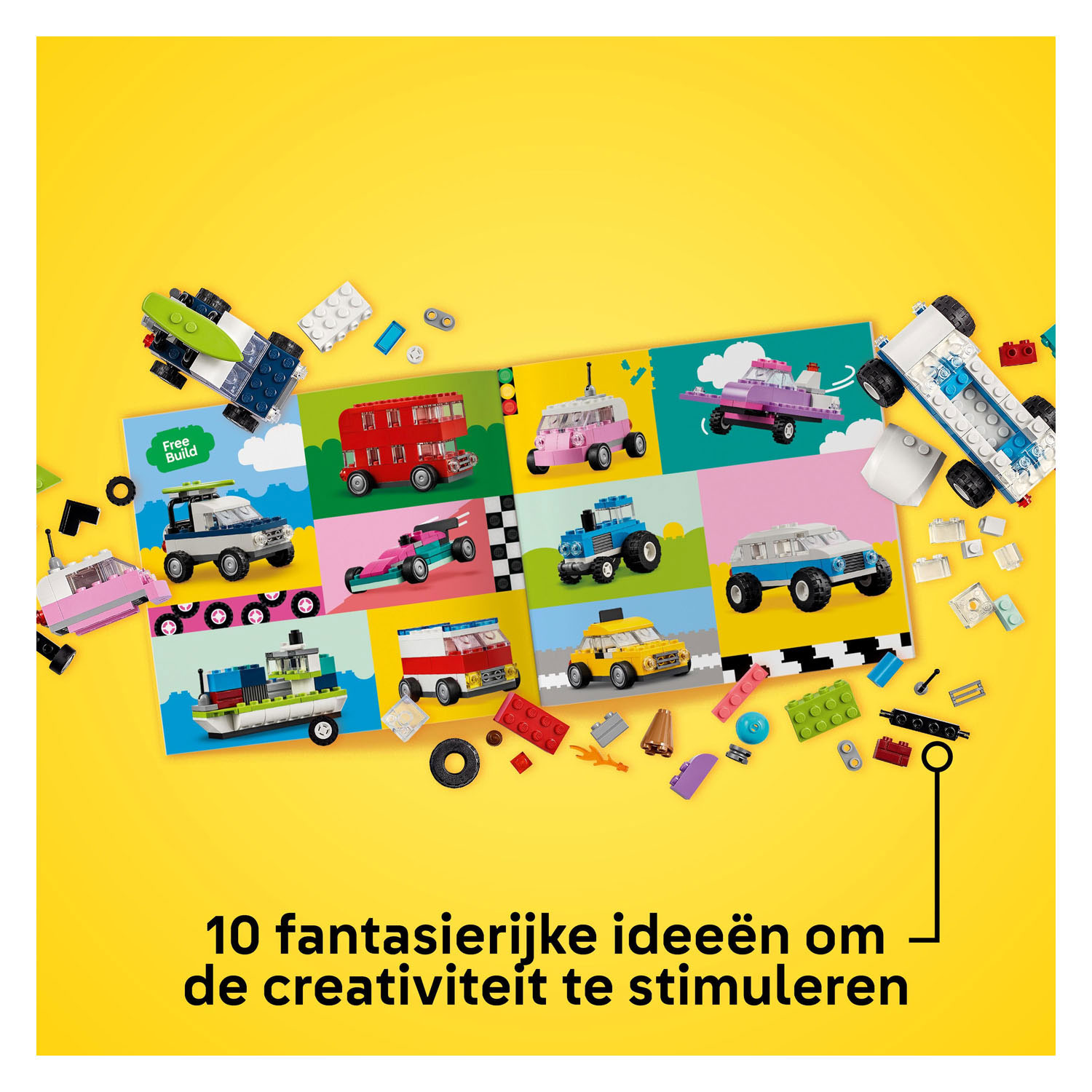 LEGO Classic 11036 Creatieve Voertuigen