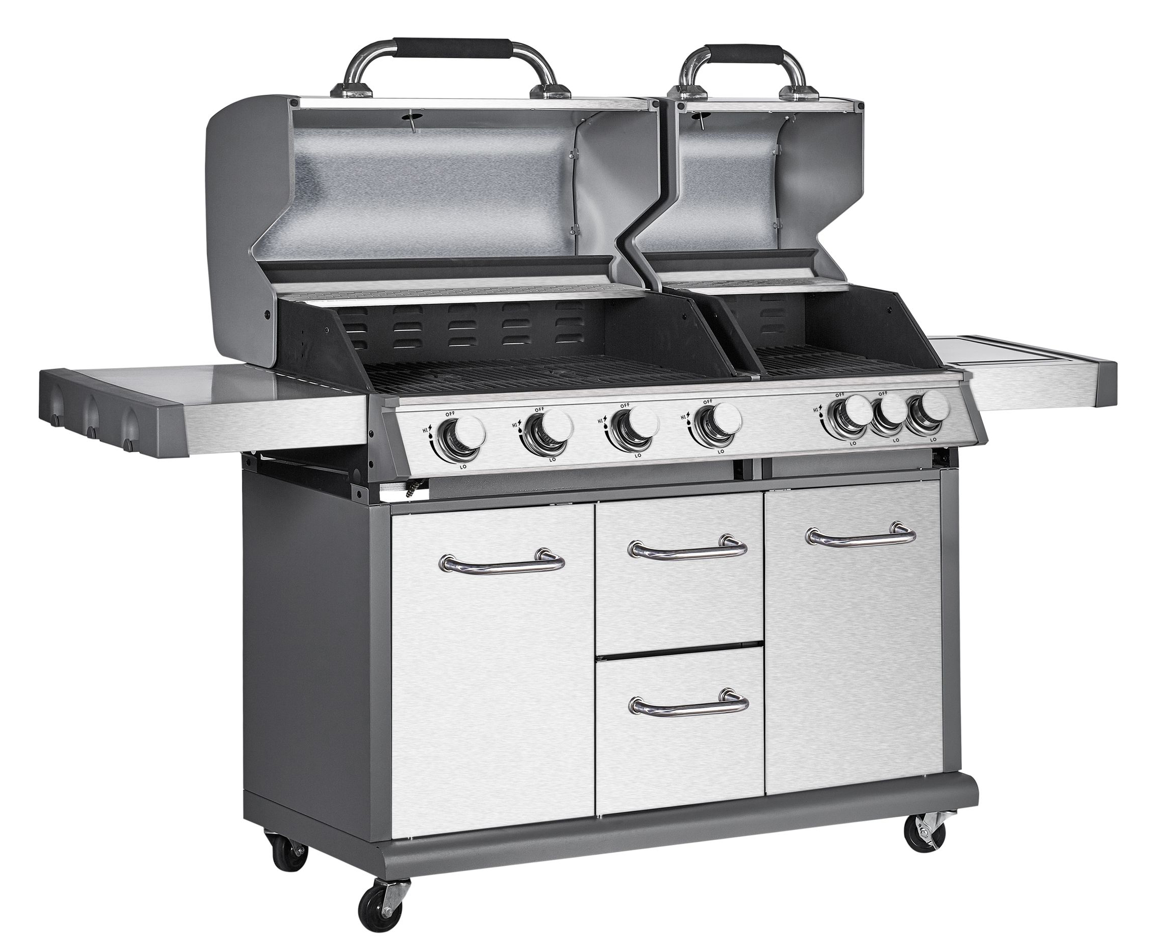 Gasgrill 6+1 Brenner