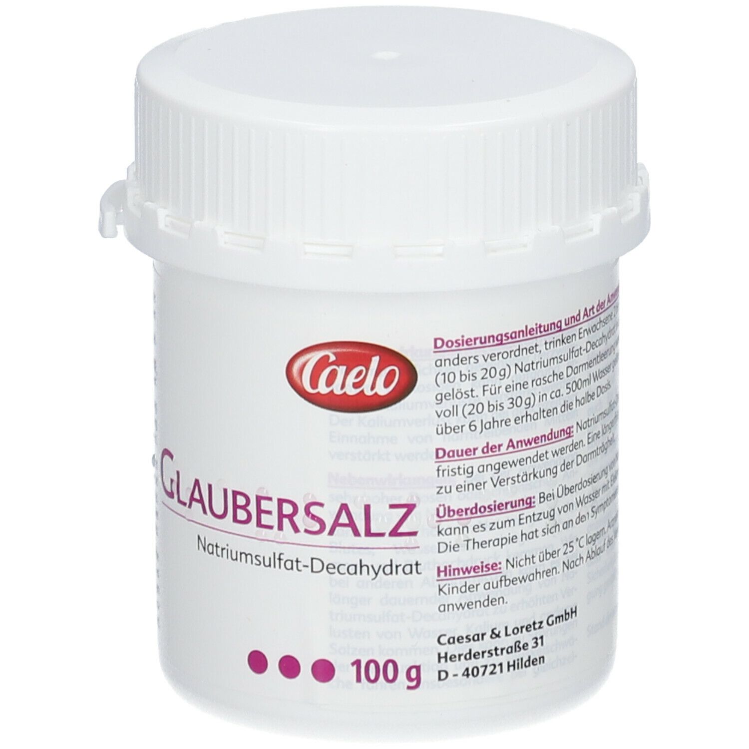 CAELO Glaubersalz