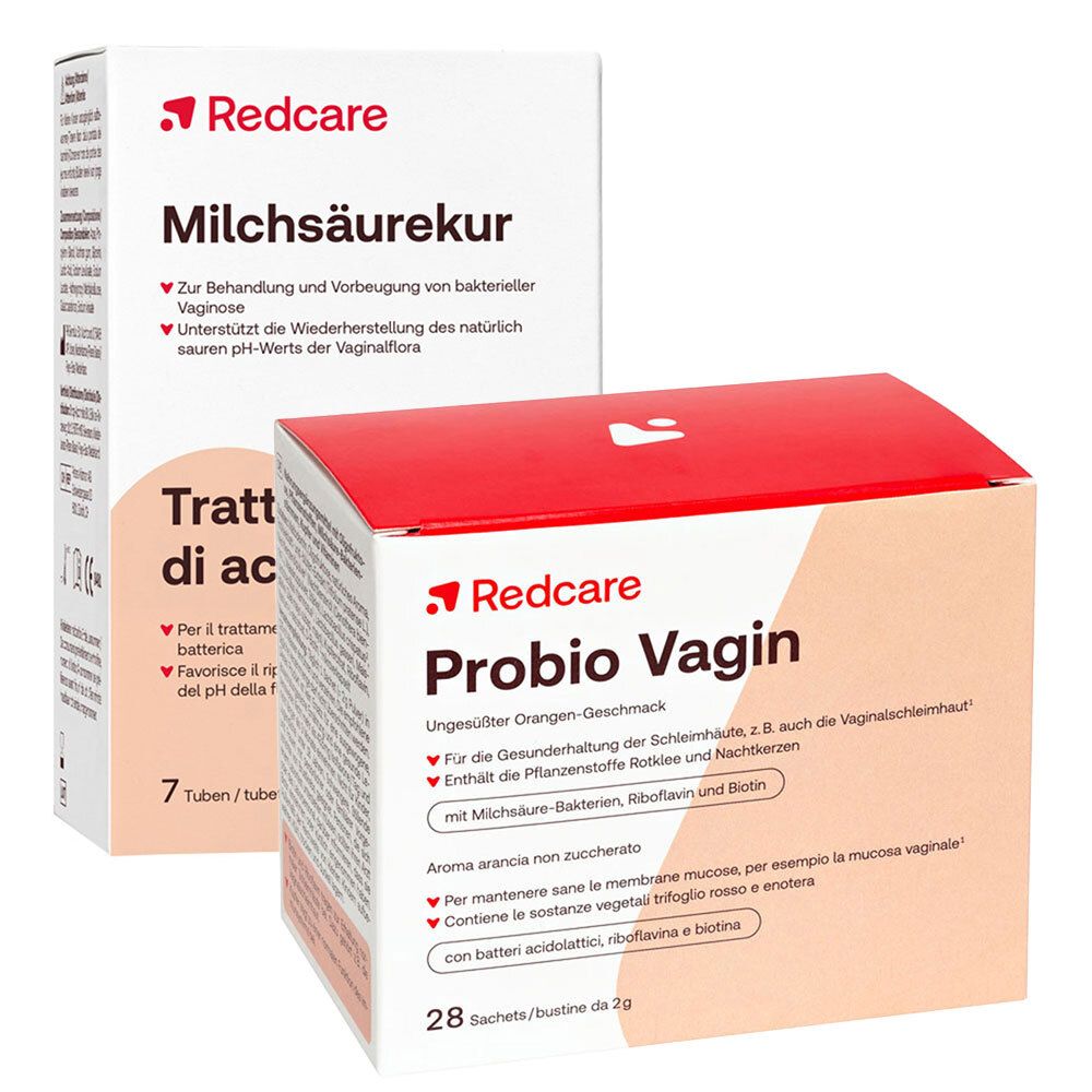 Redcare Probio Vagin + Redcare Milchsäurekur
