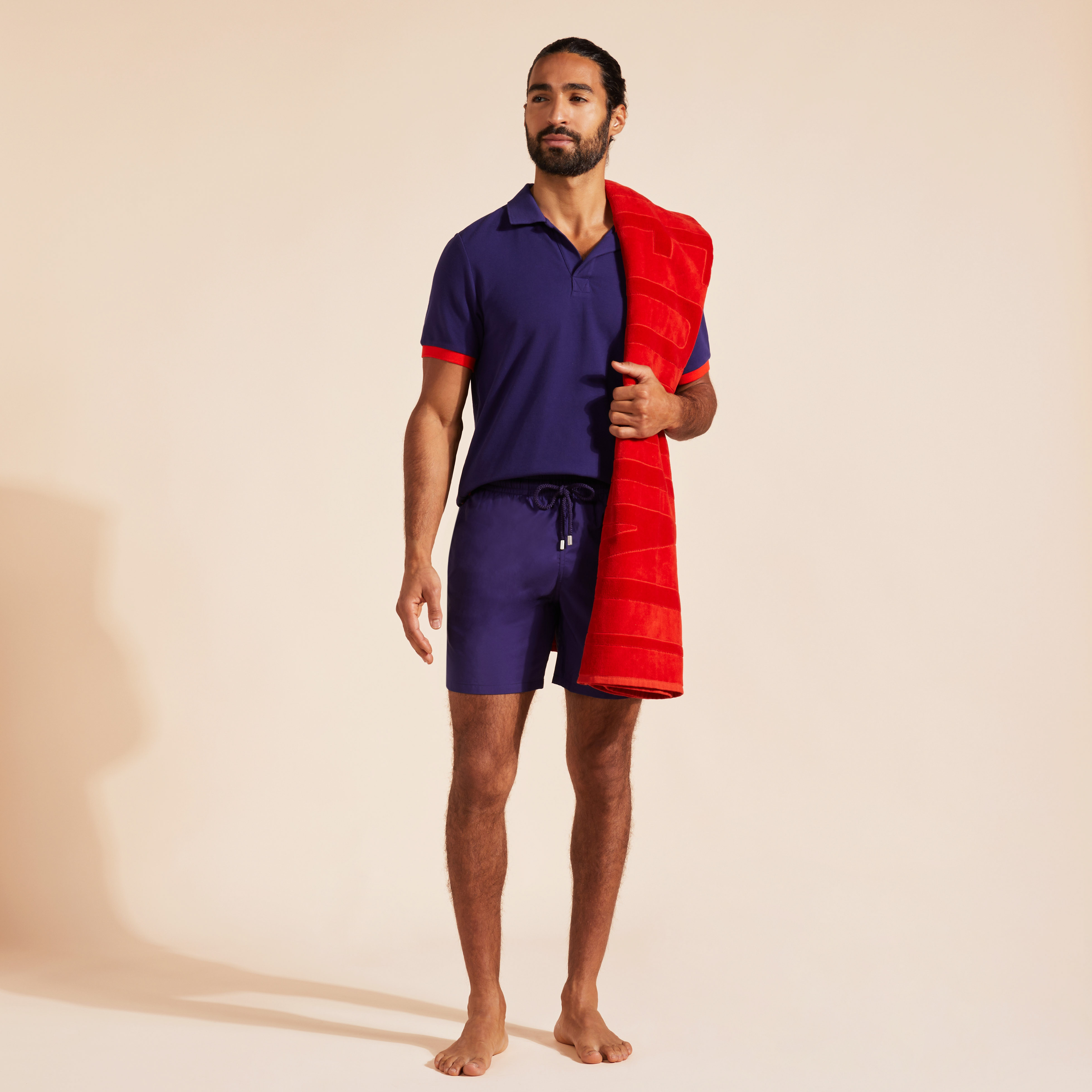 Polo en Piqué Coton Organique Homme Uni