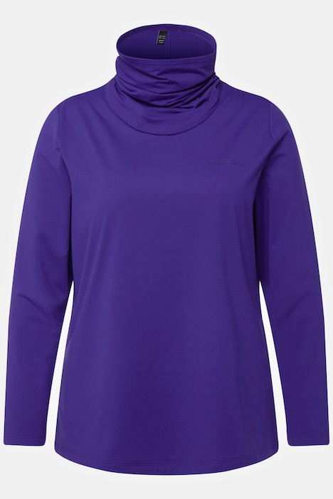 Ski-Funktionsshirt, schnelltrocknend, Loop, Langarm