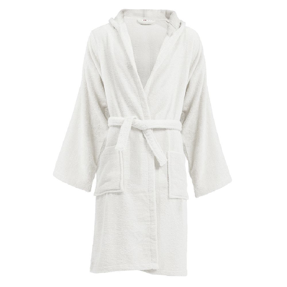 Peignoir coton blanc taille M/L