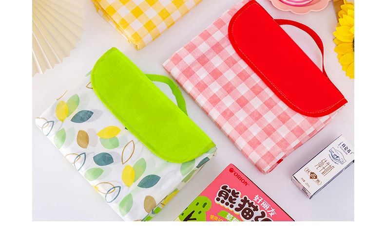 Schooltijd - Print picknickkleed voor buiten (diverse ontwerpen)