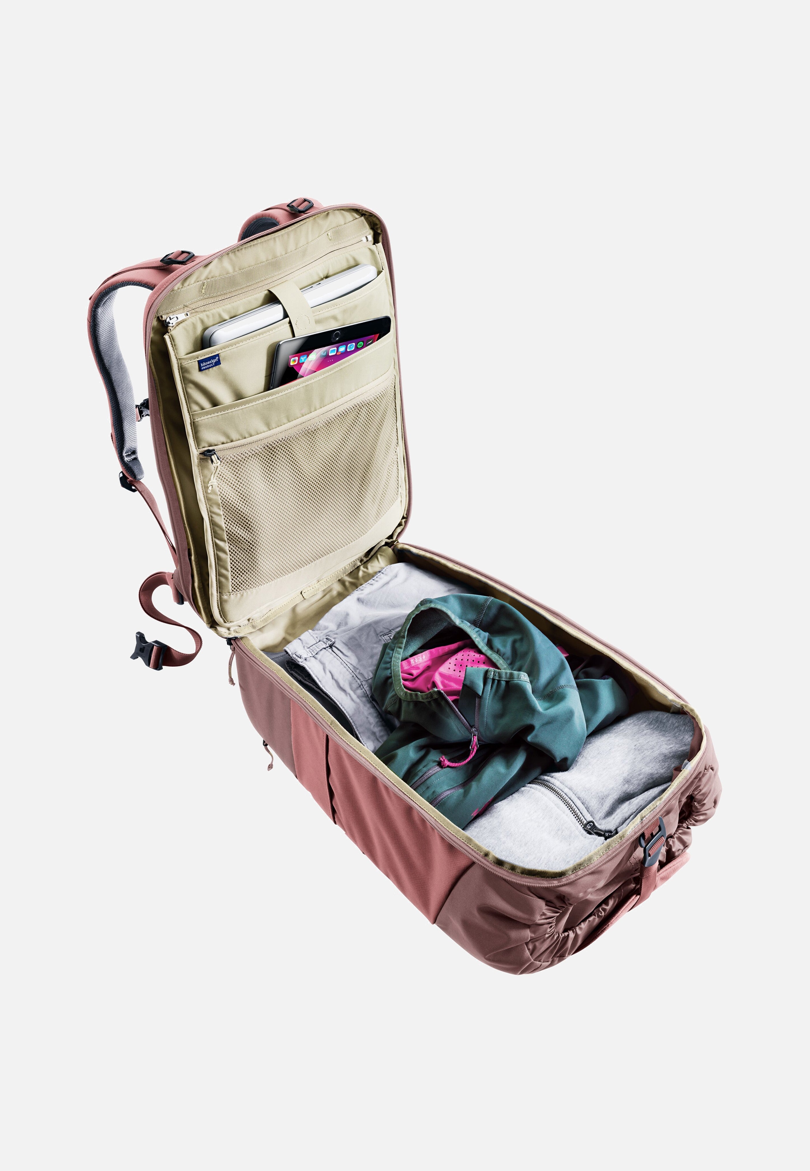 Utilion 34+5 Caspia/Raisin - Reiserucksack