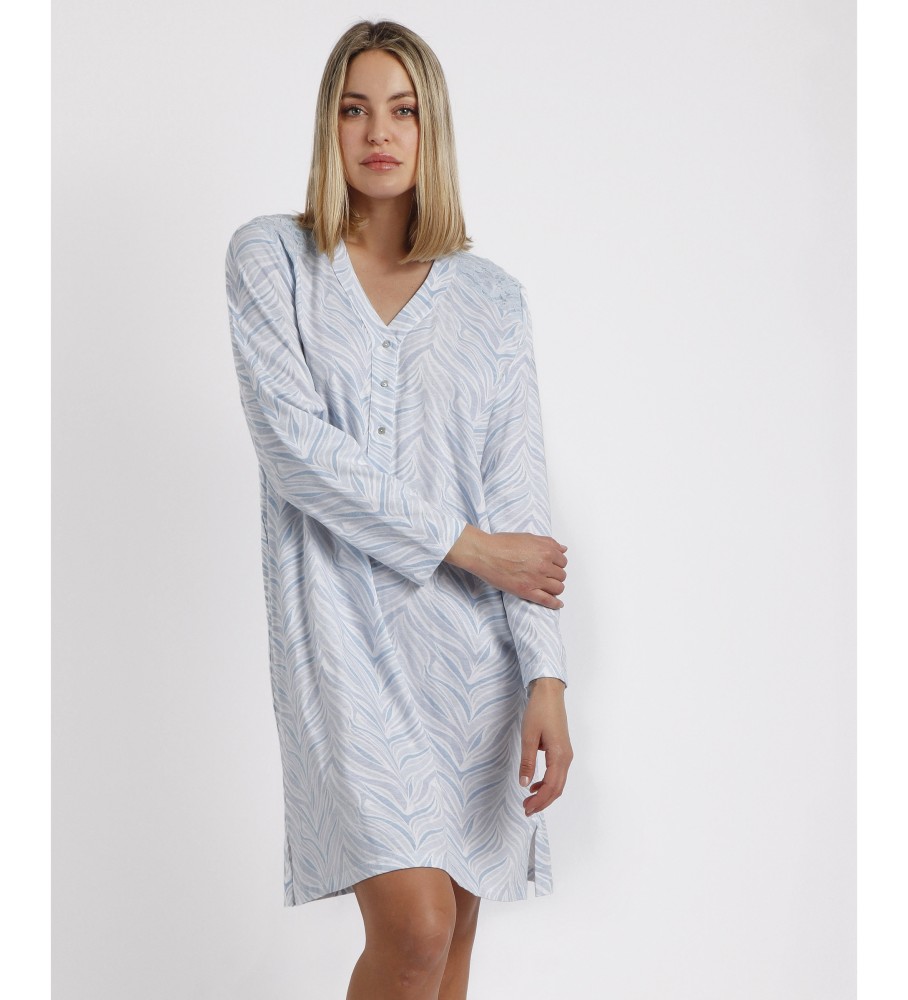 Admas Camisola Manga Larga Forever Together azul