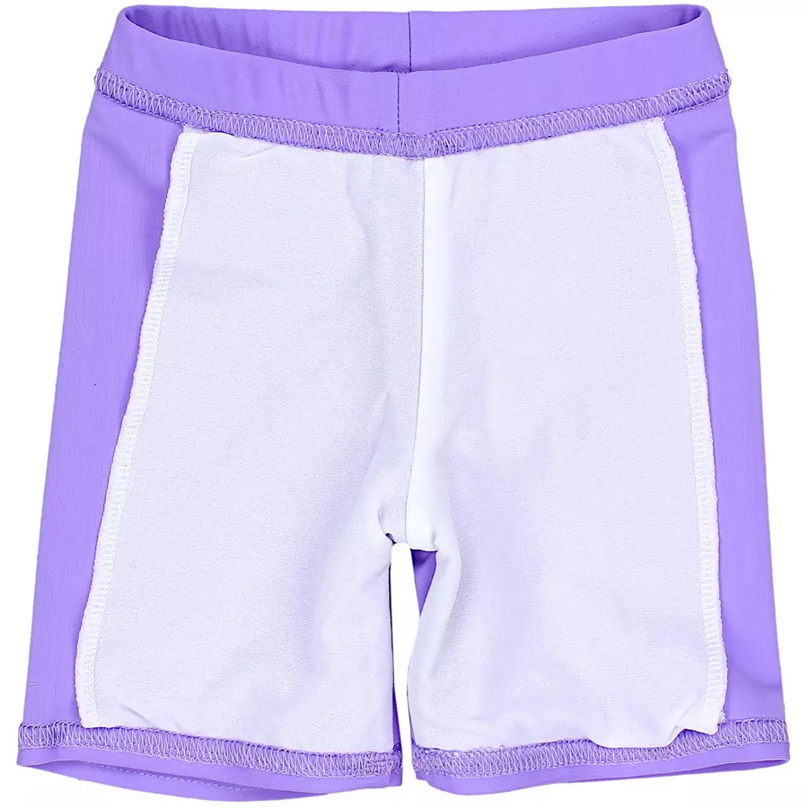 Aquarti Baby Mädchen Zweiteiler Badeanzug Bade-Set Bade T-Shirt Badehose lilaweiß
