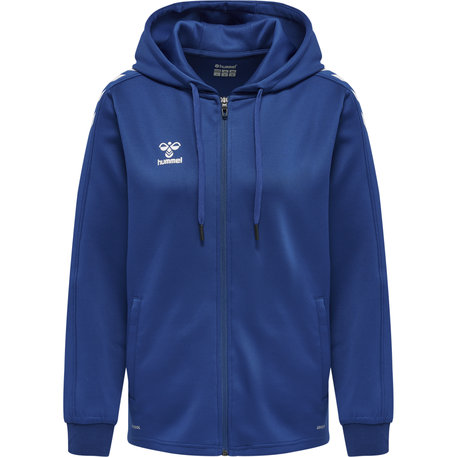 hmlCORE XK POLY ZIP HOOD SWEAT WOMA