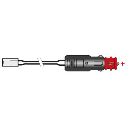 Chargeur Oxford Câble Maximiser/Oxim'12V pour allume cigare 12v Universel - Noir