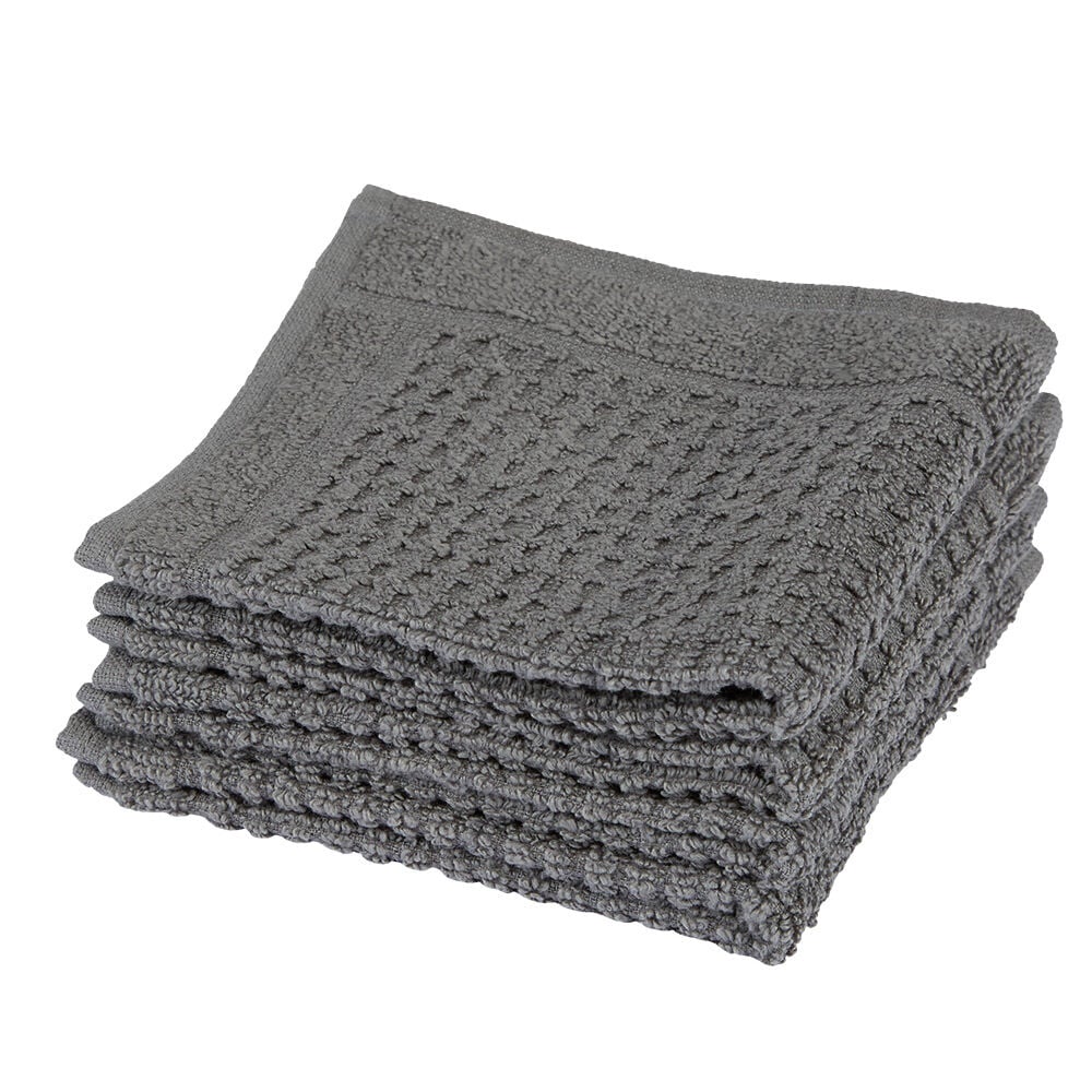Serviette invité carré en coton x 4