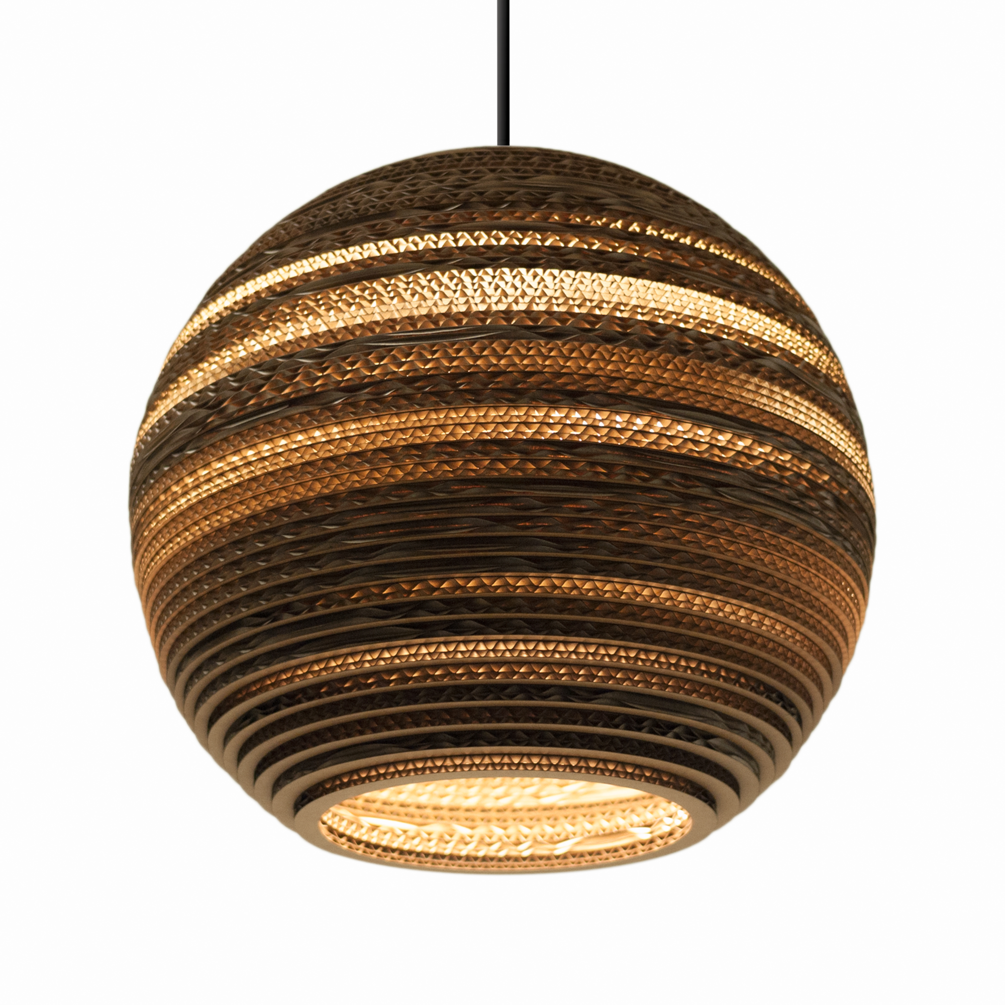 Hanglamp Moon 14 naturel