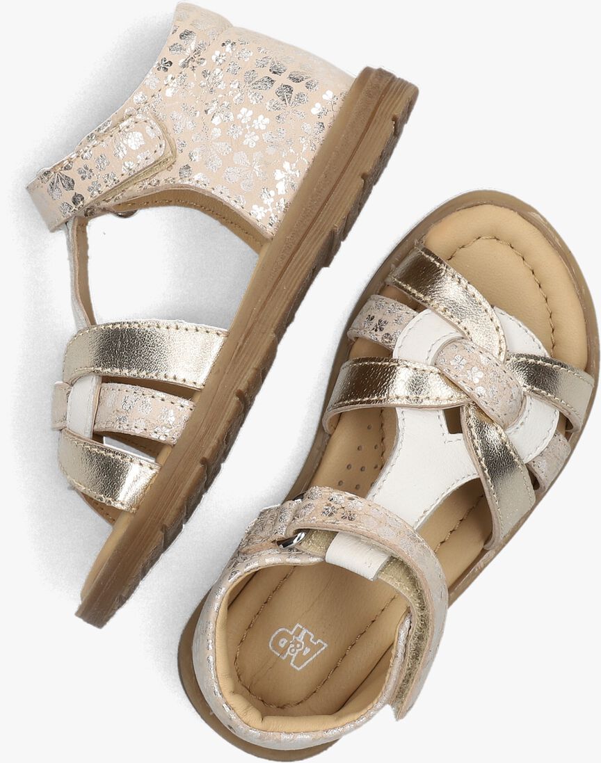 APPLES & PEARS gouden apples & pears sandalen boo11989