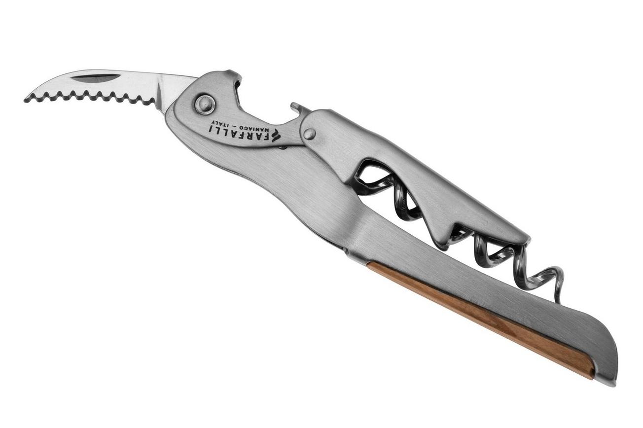 Farfalli Gulliver Inox S103.OL Olive Wood, kelnersmes