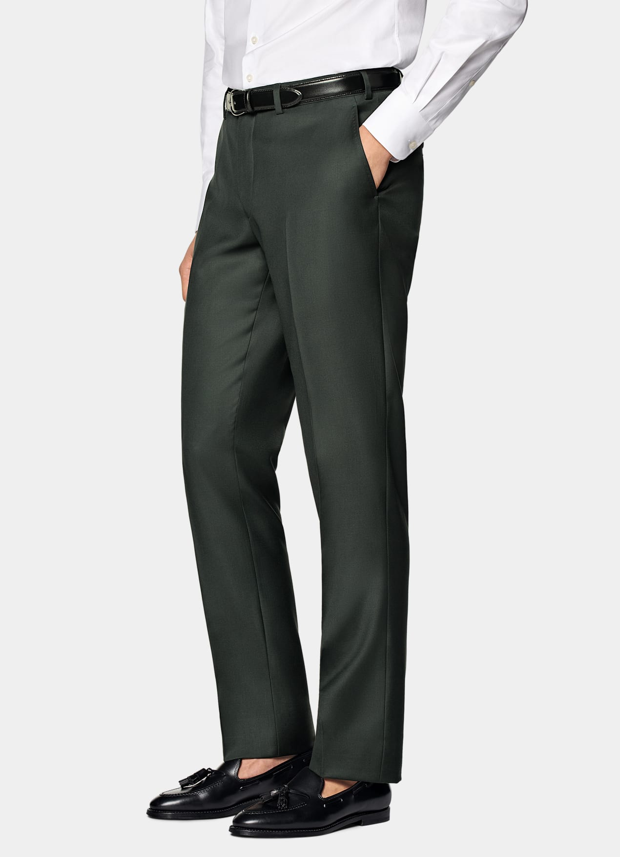 Costume sur mesure Custom Made vert foncé