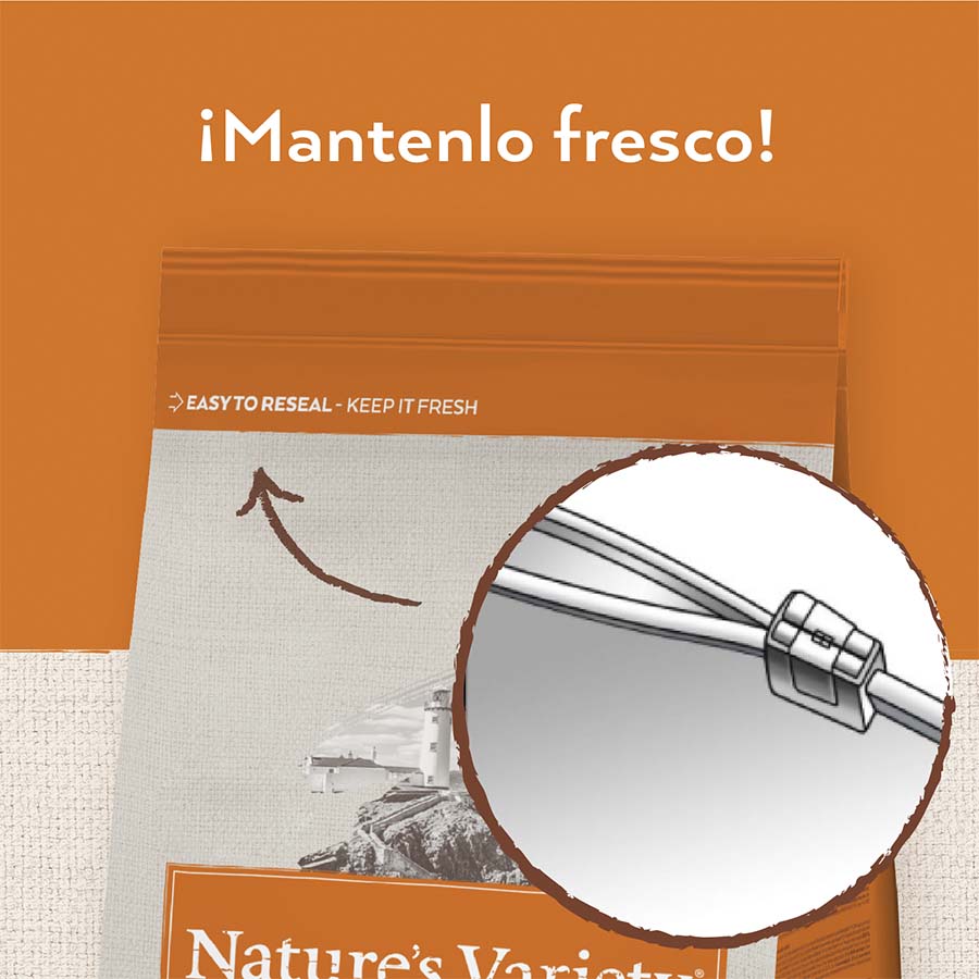 Ração Nature's Variety Original Adult Medium com Peru para Cães