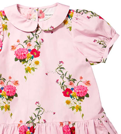 Christina Rohde Kleid - Lila m. Blumen