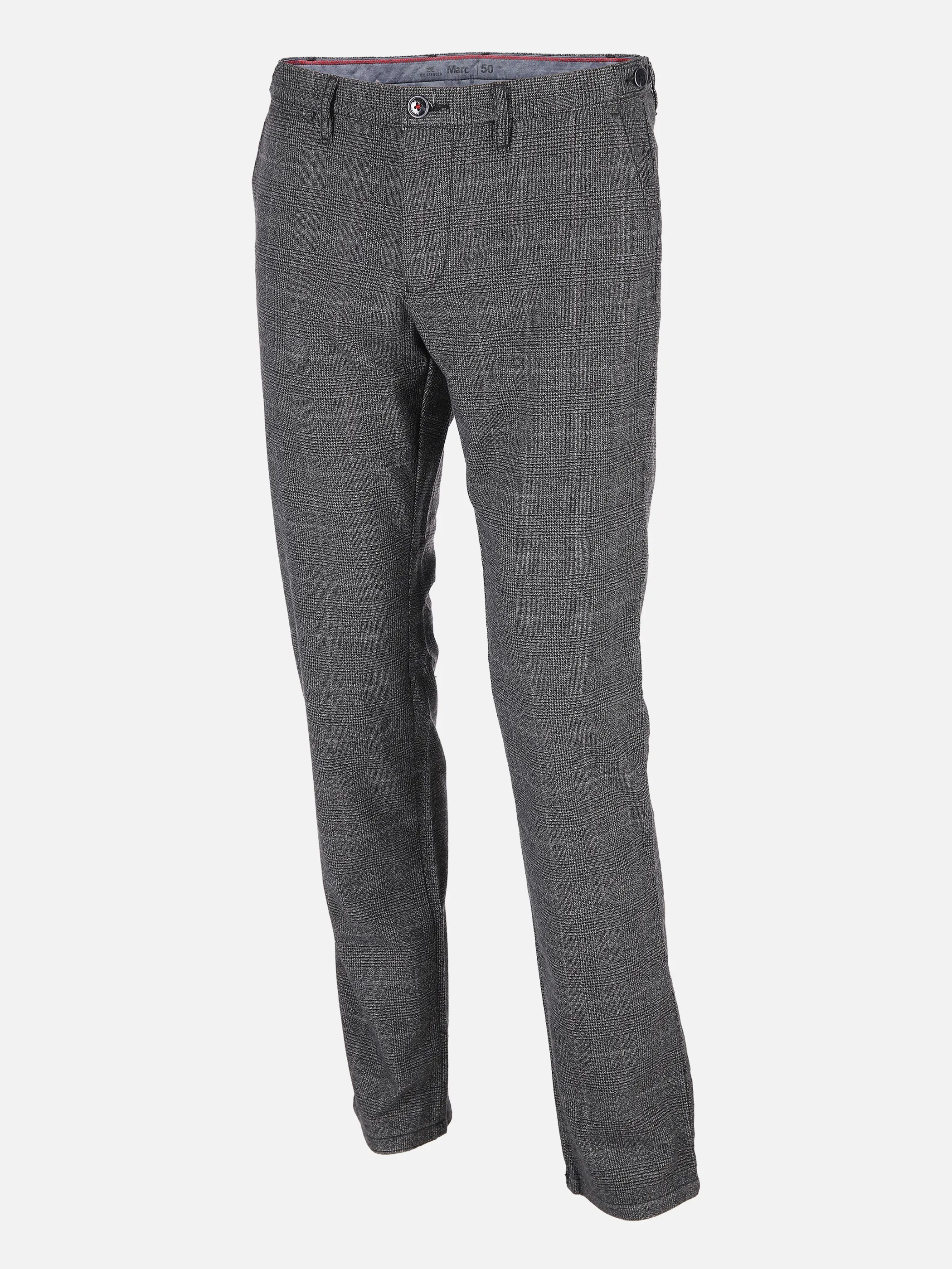 Herren Chino in Wolloptik