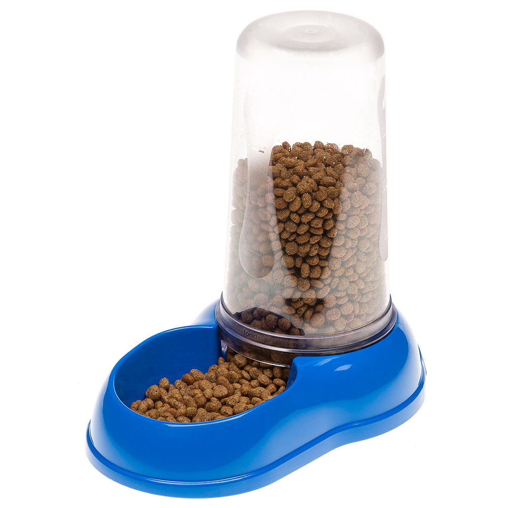 Ferplast distributeur d'eau ou nourriture pour chats et chiens azimut 600 dispenser pour animaux mangeoire pour croquettes