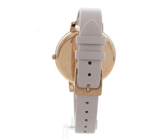 Olivia Burton Pink Dials Stainless Steel Fashion Analogue Quartz Watch