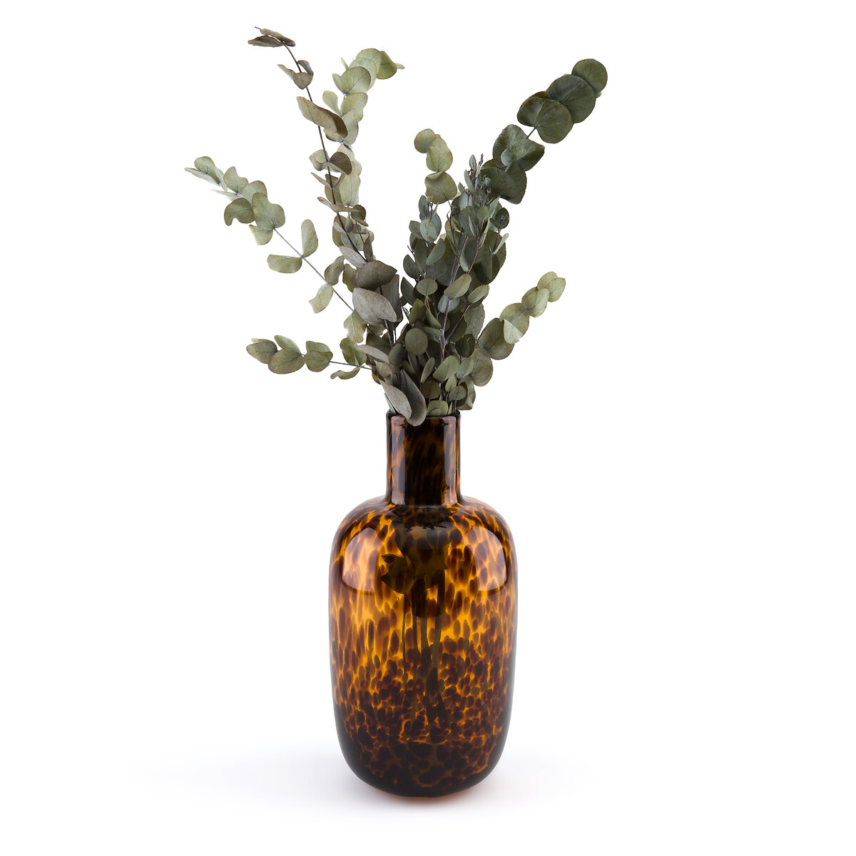 LA REDOUTE INTERIEURS<br>Vaso de vidro âmbar Alt.30cm, Fauvita