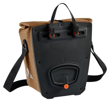 Sacoche de Porte-Bagages Arrière Vaude ReCycle Back Single Marron
