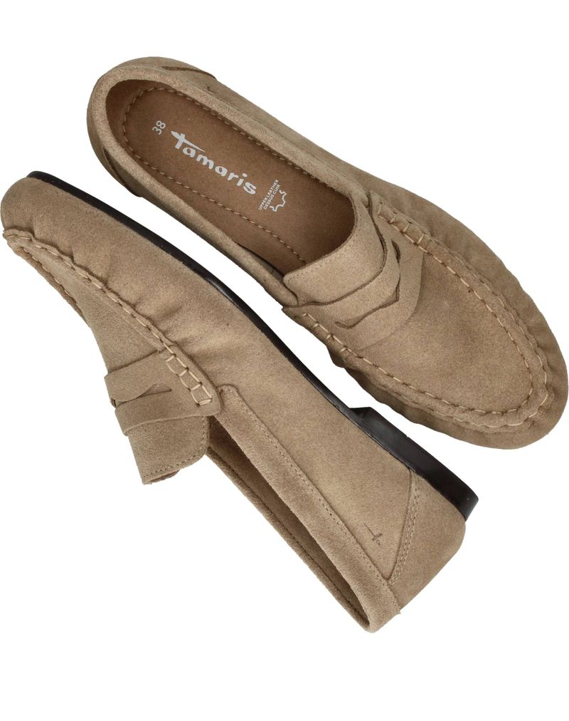 Tamaris Instappers Beige Dames