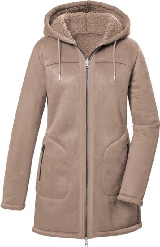 G.I.G.A. DX by killtec - Functionele Parka - Naturelwit - 100% Polyester - Reversible