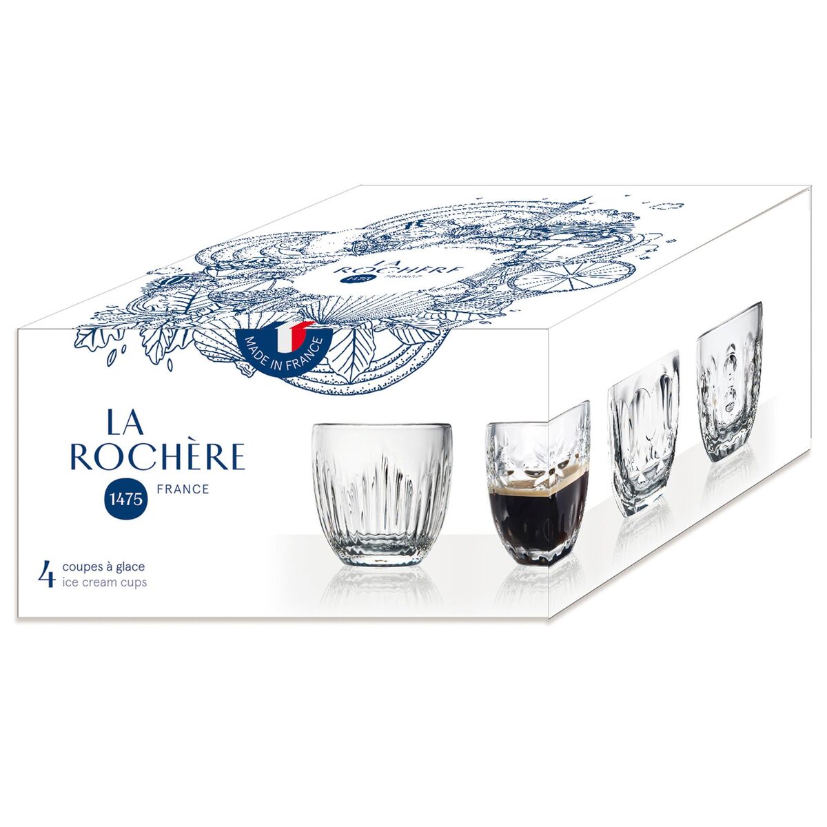Troquet espressoglass 10 cl, 4-pakning