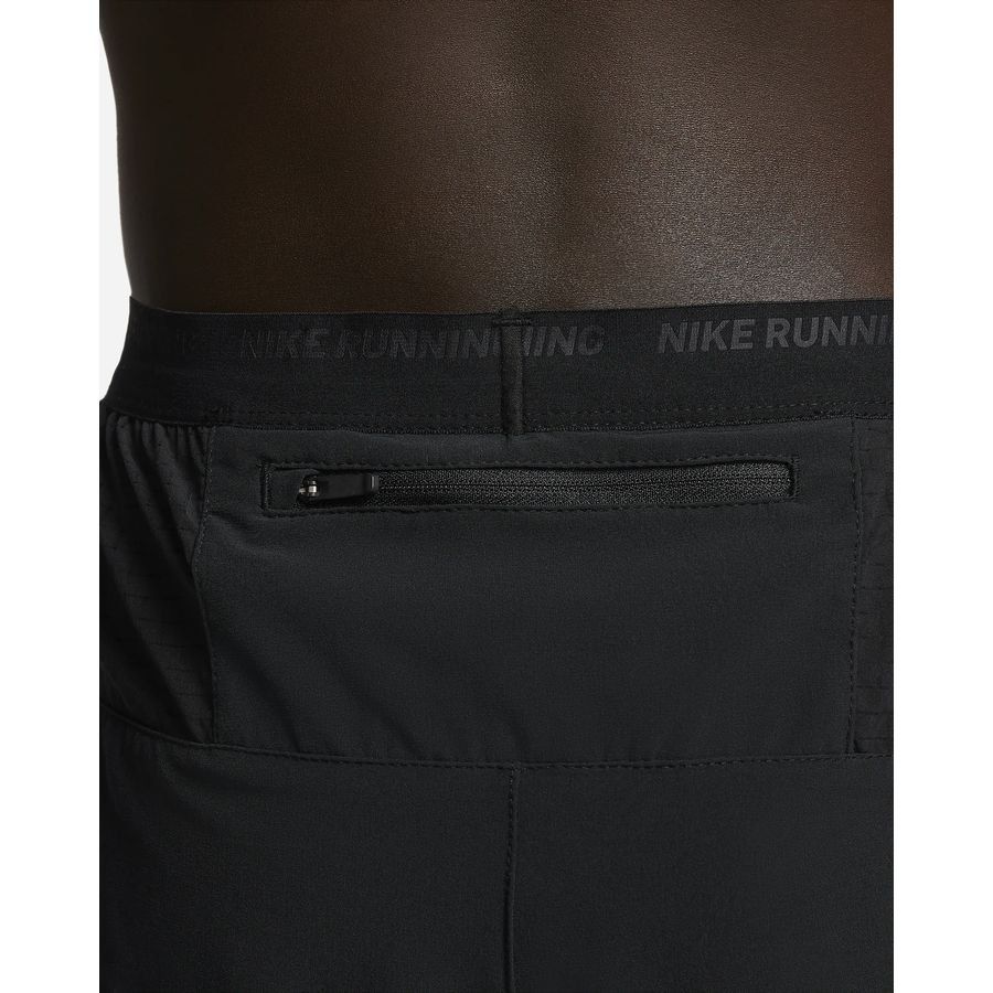 Nike Pantalon de running Phenom Woven - Noir/Argenté