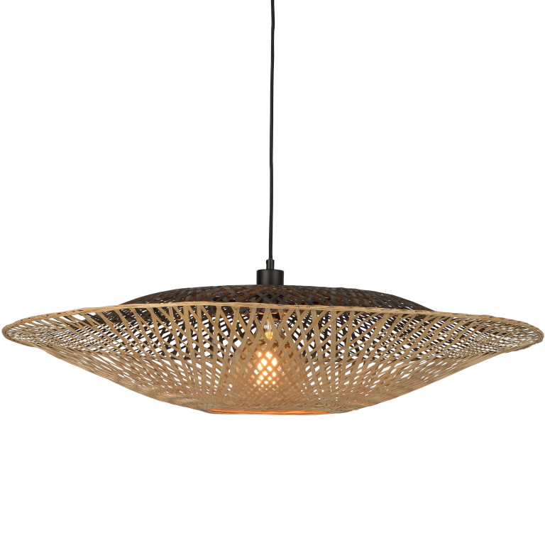 Good&Mojo Kalimantan hanglamp horizontaal large Ø87 naturel