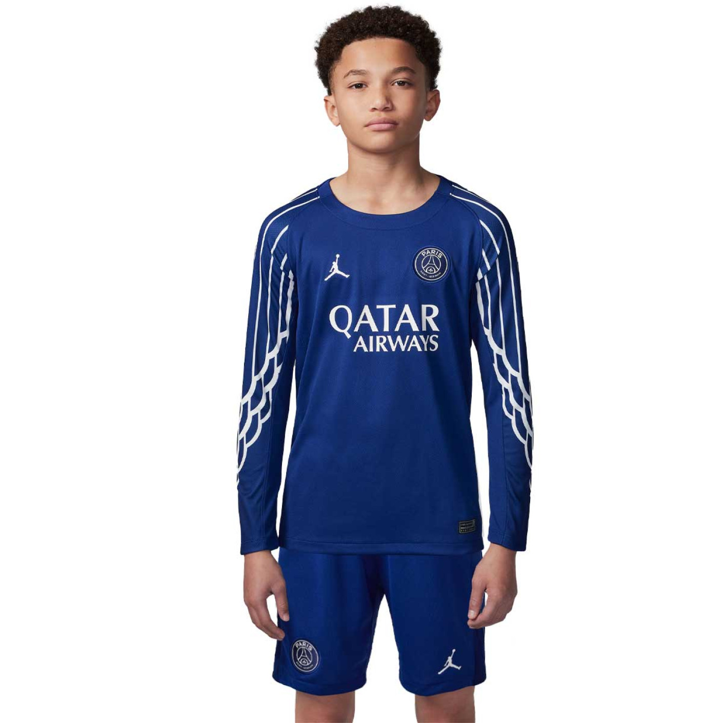 Nike Paris Saint-Germain x Jordan 4e Set Lange Mouwen 2024-2025 Kids