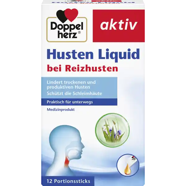 Husten Liquid bei Reizhusten Portionssticks