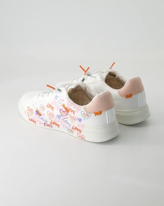 Fusion Alexa Love multicolor Sneaker in Weiß