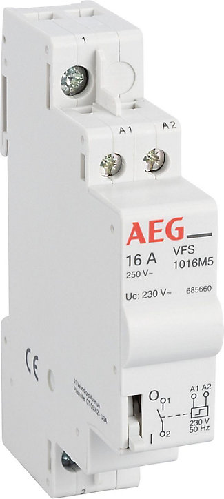 Télérupteur unipolaire AEG 16A