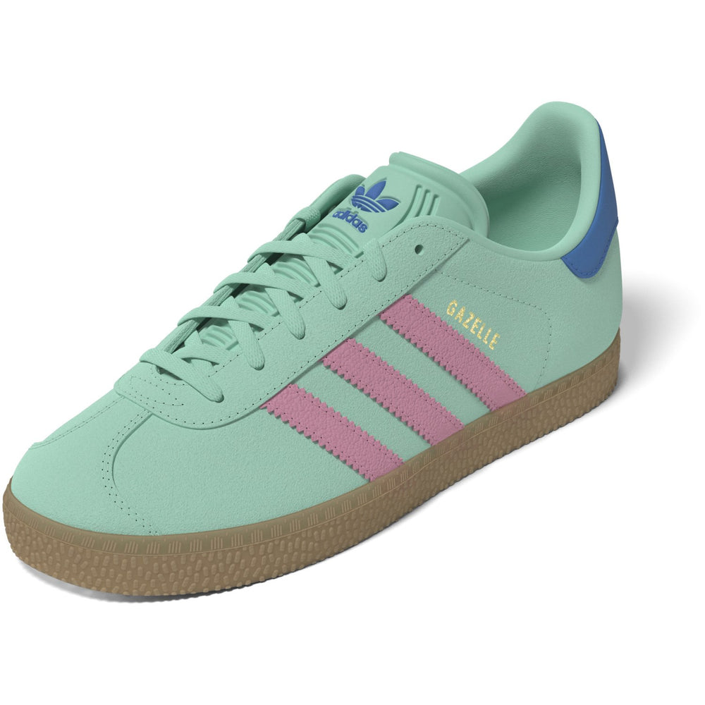 Køb adidas Originals Clear Mint/Bliss Pink/Bright Blue Gazelle J Sneakers