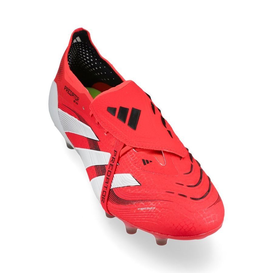 adidas Predator Elite Fold-over Tongue AG Pure Victory - Lucid Red/Blanc/Noir