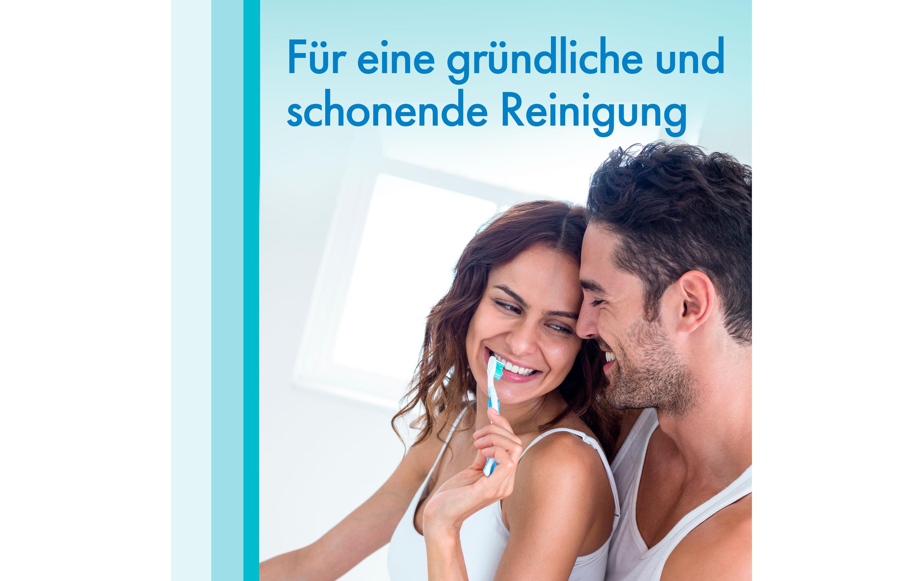 Handzahnbürste Zahnfleischschutz mittelZahnbürste für eine gründliche Reinigung mit gleichzeitigem Zahnfleischschutz