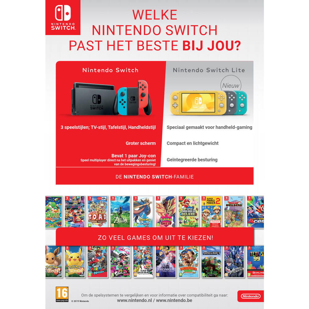 Nintendo Switch Lite - geel