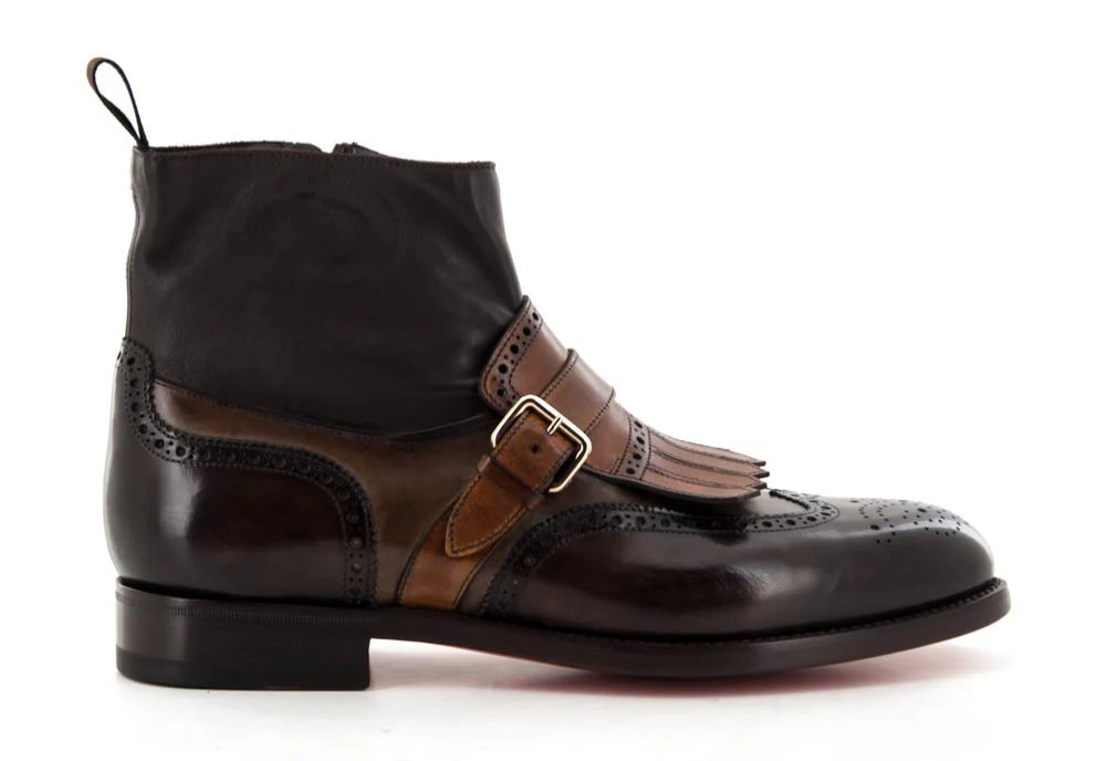 SANTONI - COLIN 14579 MARRON/CHESTNUT